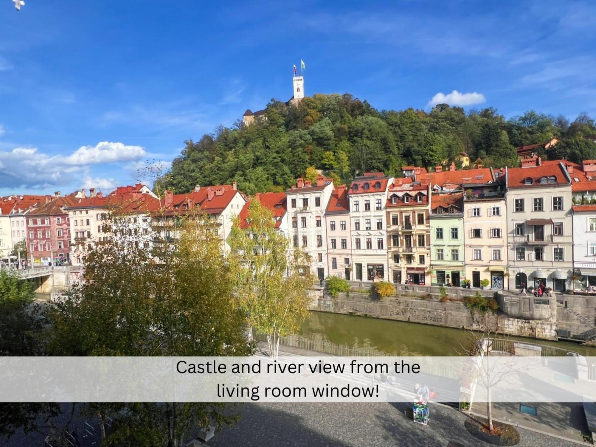 Riverside Apartment Ljubljana Buitenkant foto